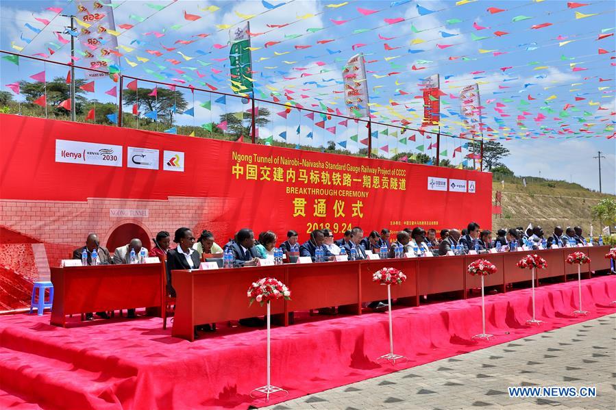   Kenya: Chinese contractor drills longest railway tunnel in East Africa