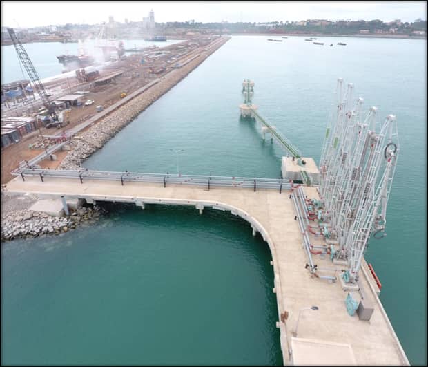 Port of Takoradi: New ultra-modern Liquid Bulk Terminal set to receive maiden tanker vessel