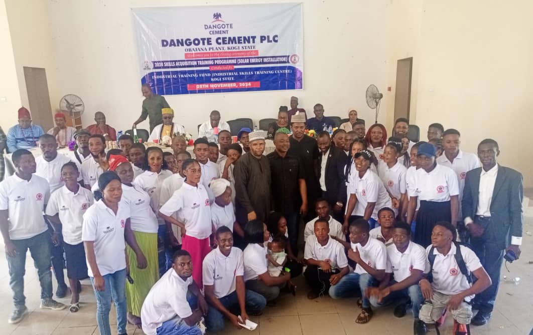 Dangote Cement Trains 46 Solar Energy Entrepreneurs in Kogi