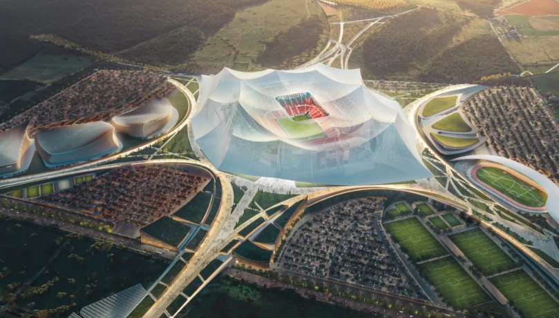 Morocco Launches Construction of Hassan II Stadium with $320 Million Budget